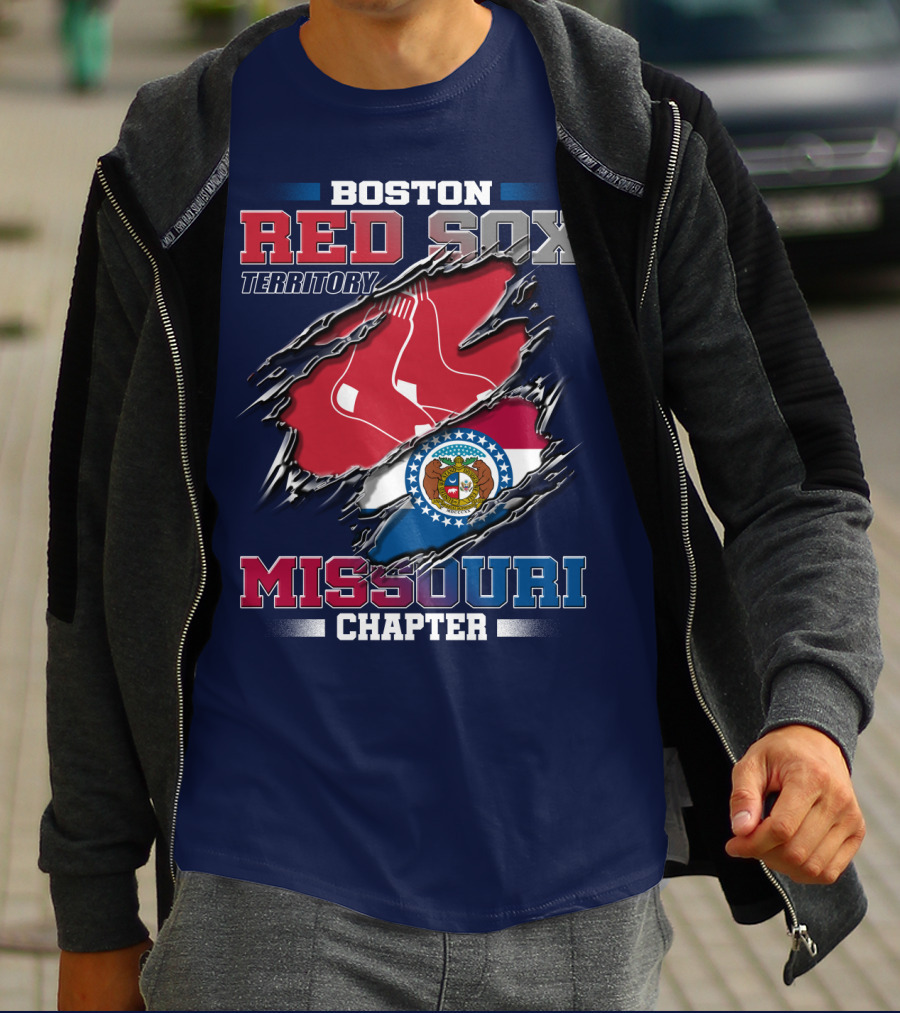Boston Red Sox Territory Missouri Chapter T-Shirt