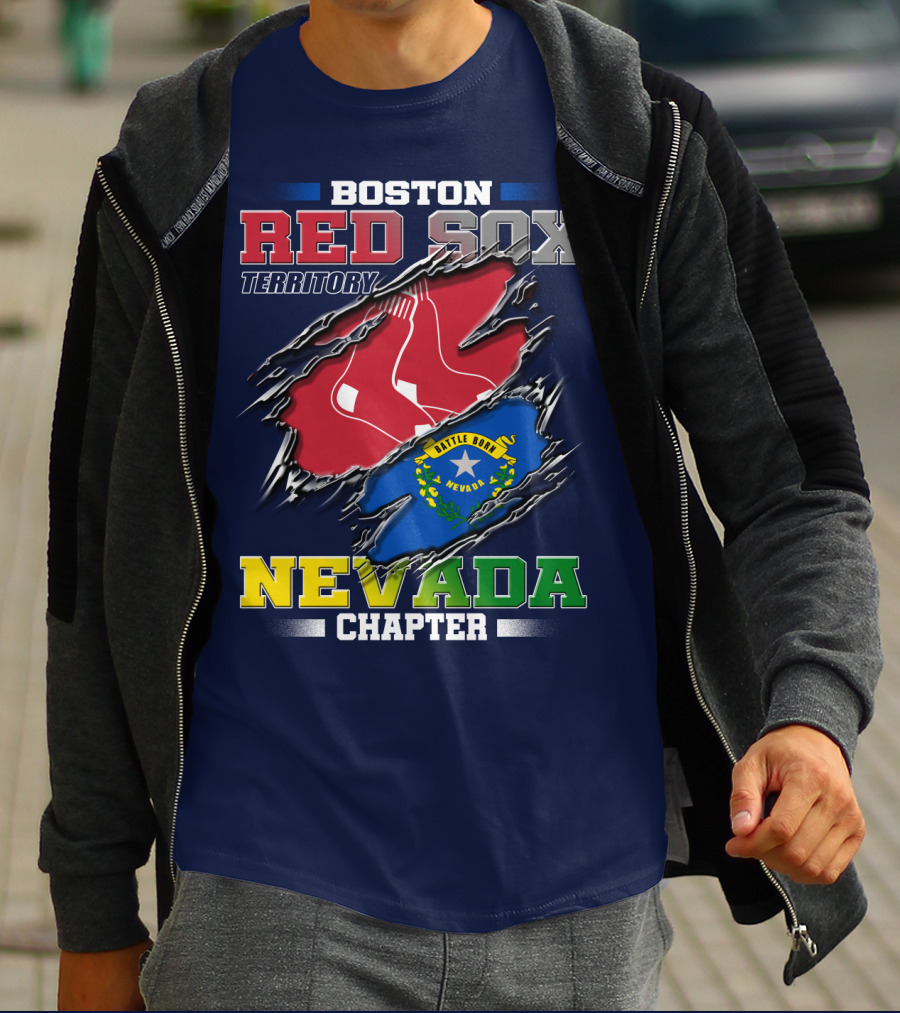 Boston Red Sox Territory Nevada Chapter T-Shirt