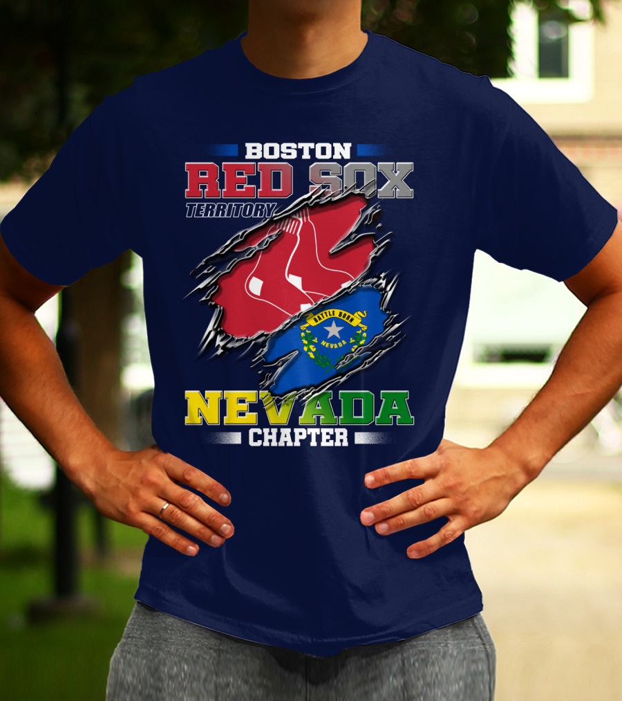 Boston Red Sox Territory Nevada Chapter T-Shirt
