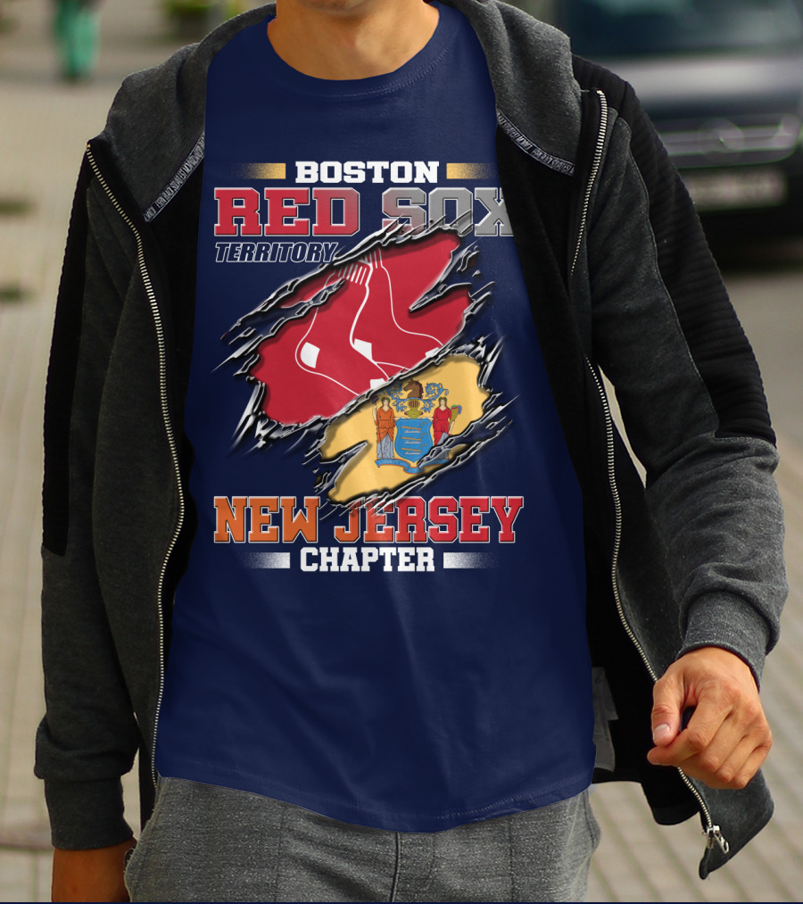 Boston Red Sox Territory New Jersey Chapter T-Shirt