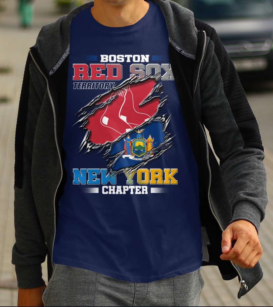 Boston Red Sox Territory New York Chapter T-Shirt