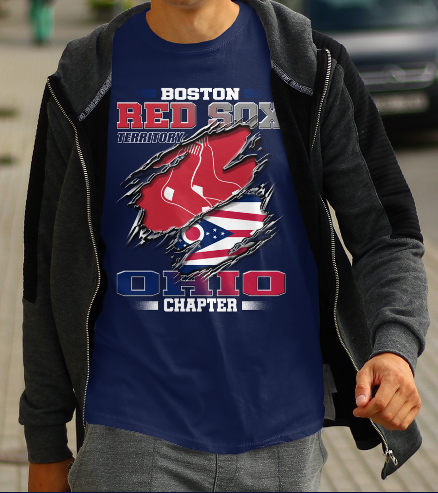 Boston Red Sox Territory Ohio Chapter T-Shirt