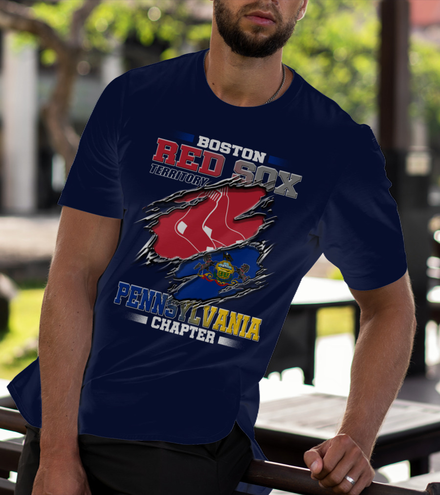 Boston Red Sox Territory Pennsylvania Chapter T-Shirt