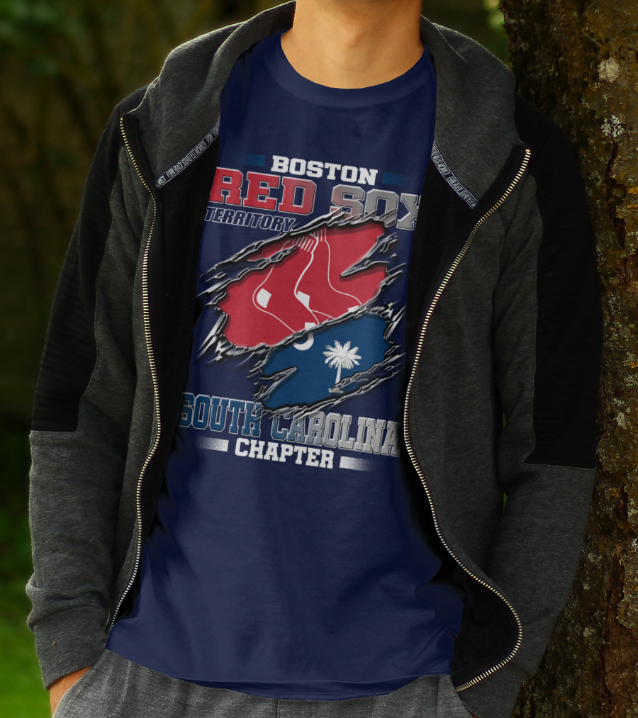 Boston Red Sox Territory South Carolina Chapter T-Shirt
