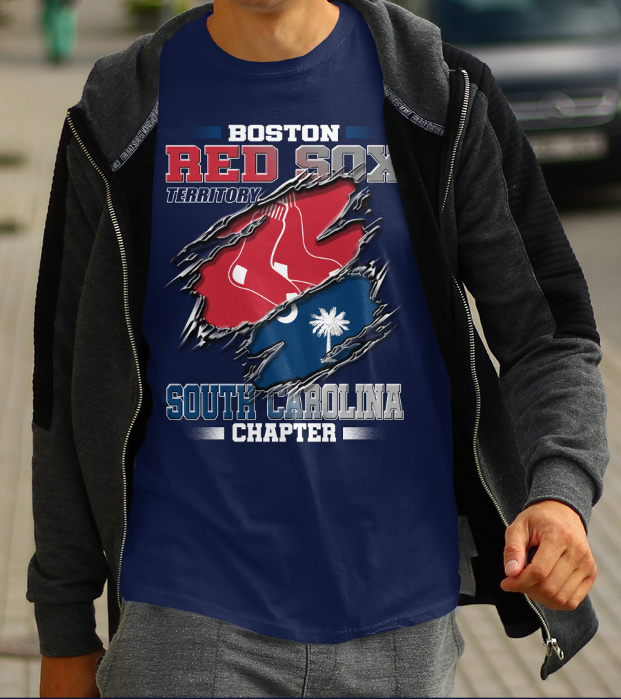 Boston Red Sox Territory South Carolina Chapter T-Shirt