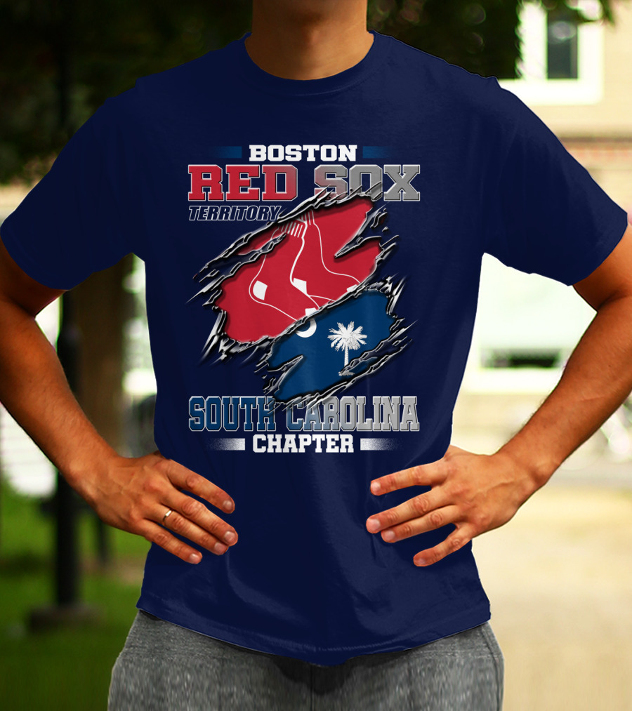 Boston Red Sox Territory South Carolina Chapter T-Shirt