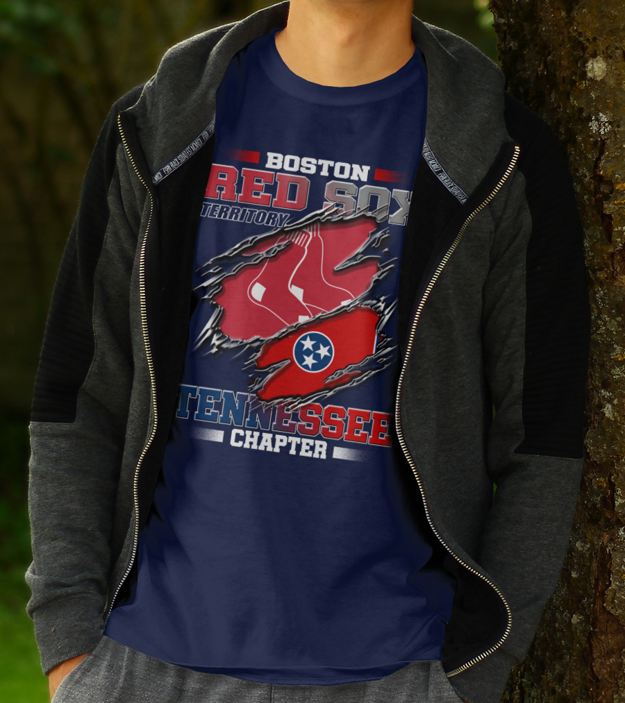 Boston Red Sox Territory Tennessee Chapter T-Shirt