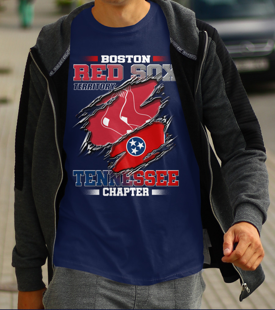 Boston Red Sox Territory Tennessee Chapter T-Shirt
