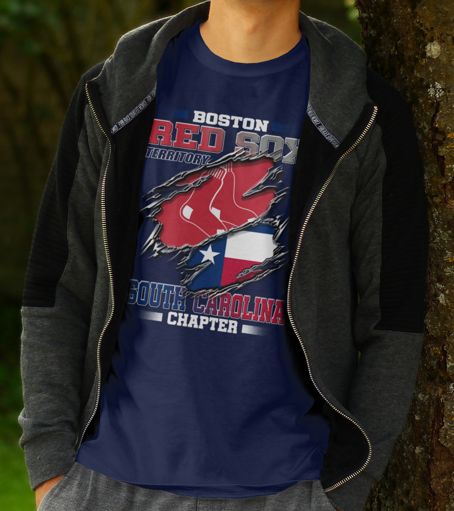 Boston Red Sox Territory South Carolina Chapter T-Shirt