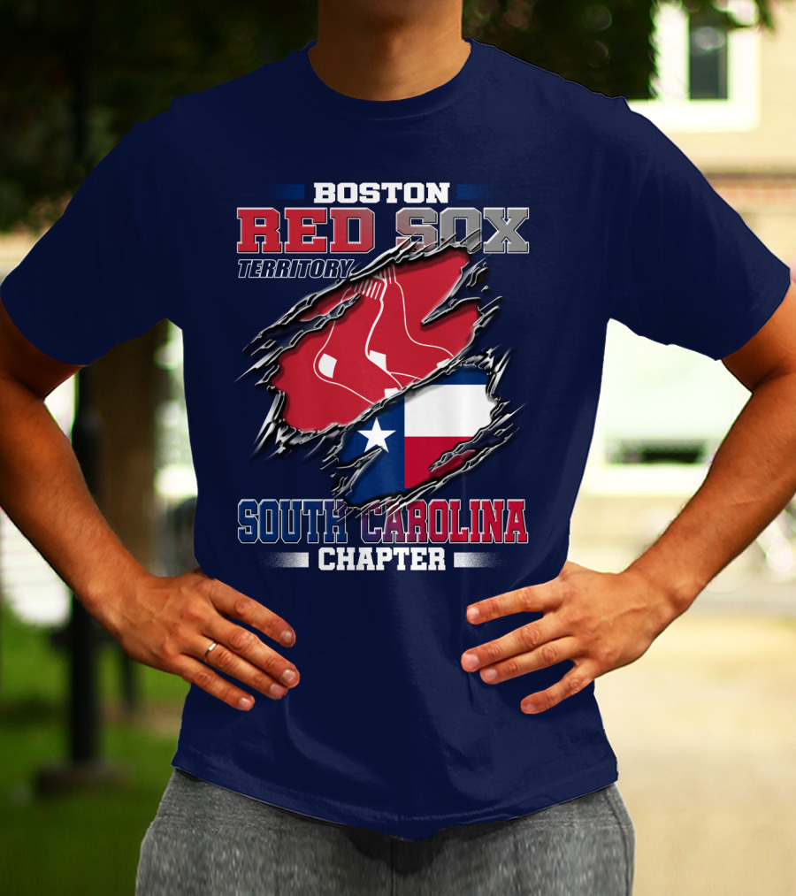 Boston Red Sox Territory South Carolina Chapter T-Shirt