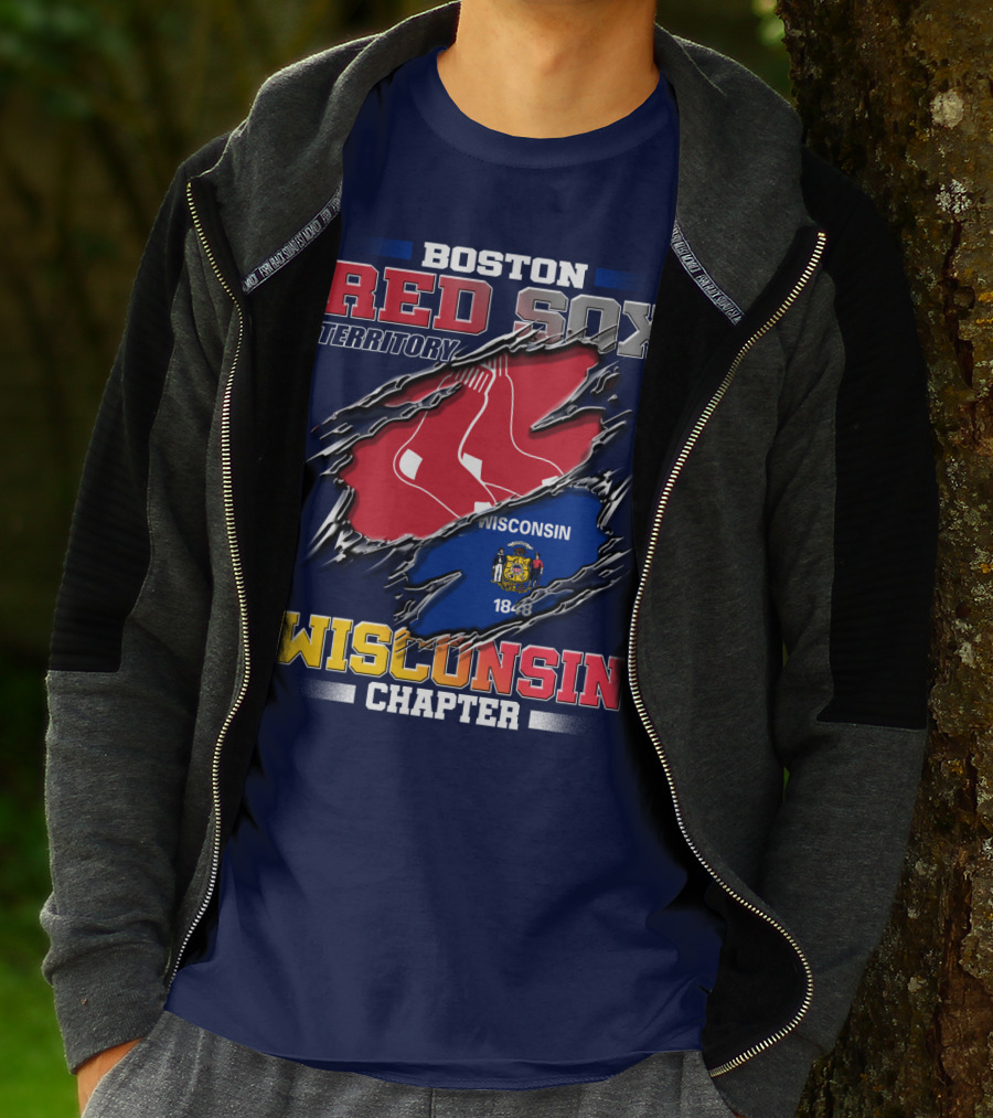 Boston Red Sox Territory Wisconsin Chapter 1848 T-Shirt