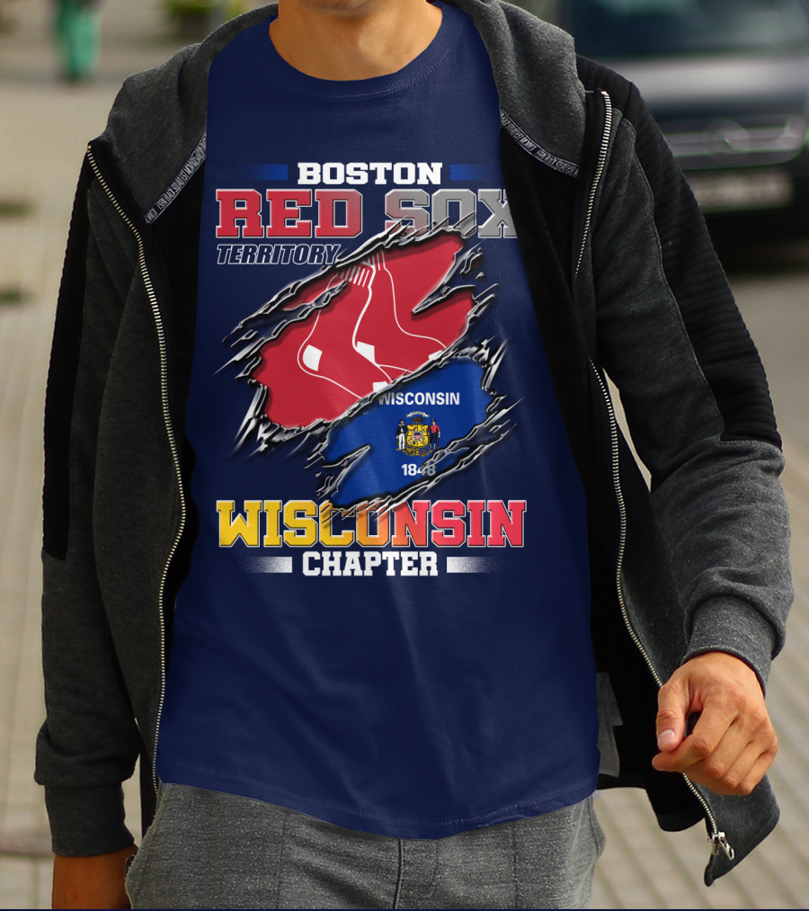 Boston Red Sox Territory Wisconsin Chapter 1848 T-Shirt