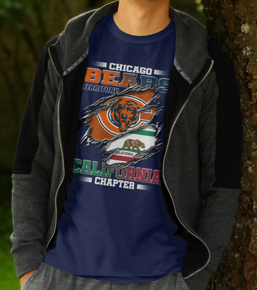 Chicago Bears Territory California Chapter T-Shirt