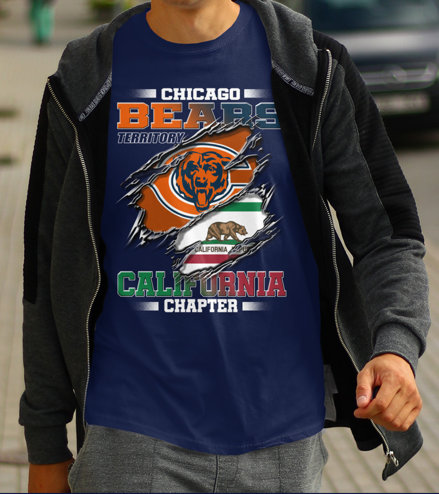 Chicago Bears Territory California Chapter T-Shirt