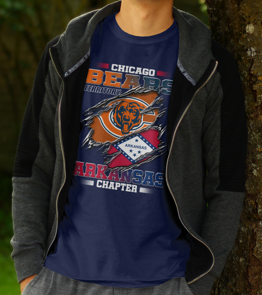 Chicago Bears Territory Arkansas Chapter T-Shirt