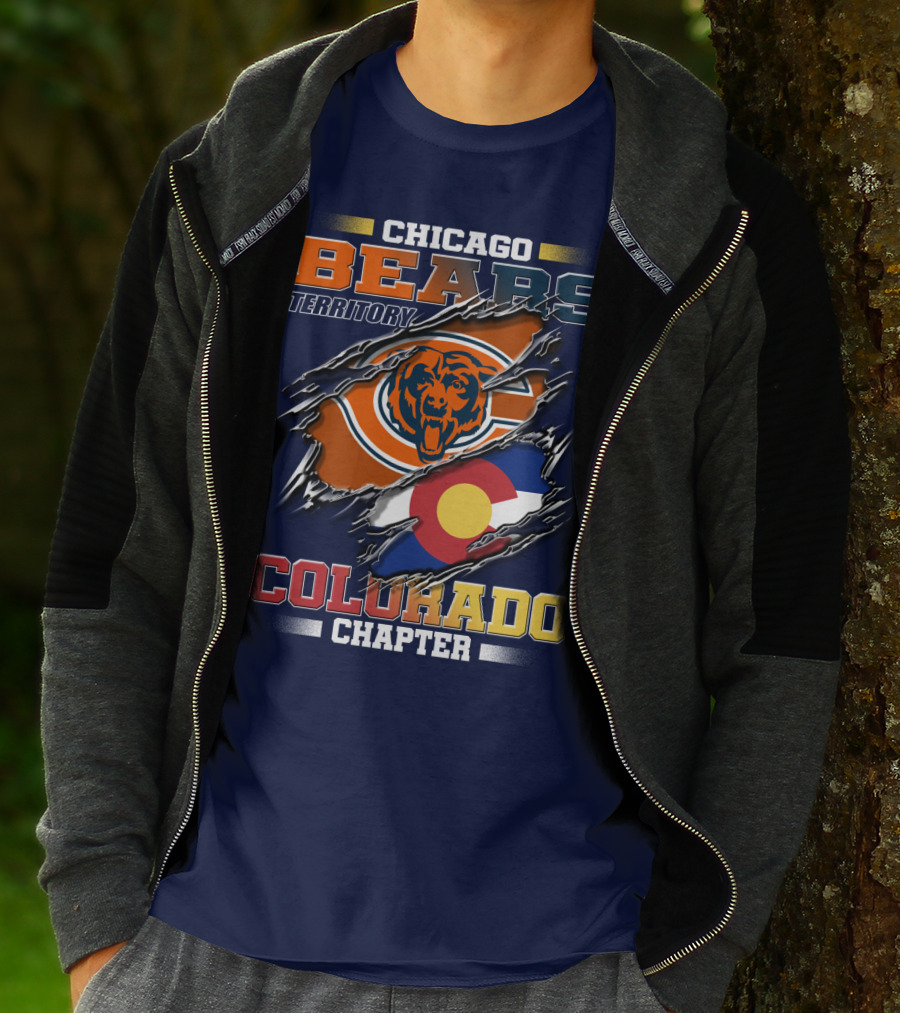 CHICAGO BEARS TERRITORY COLORADO CHAPTER T-Shirt