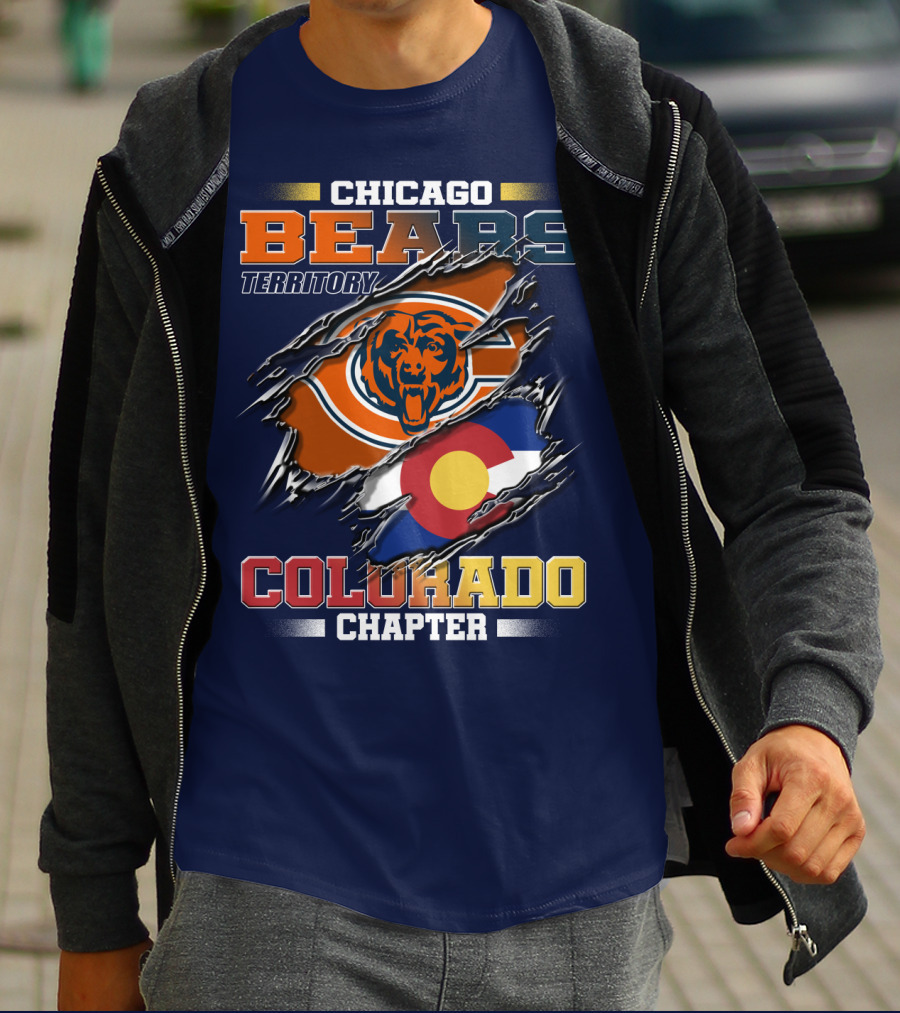 CHICAGO BEARS TERRITORY COLORADO CHAPTER T-Shirt