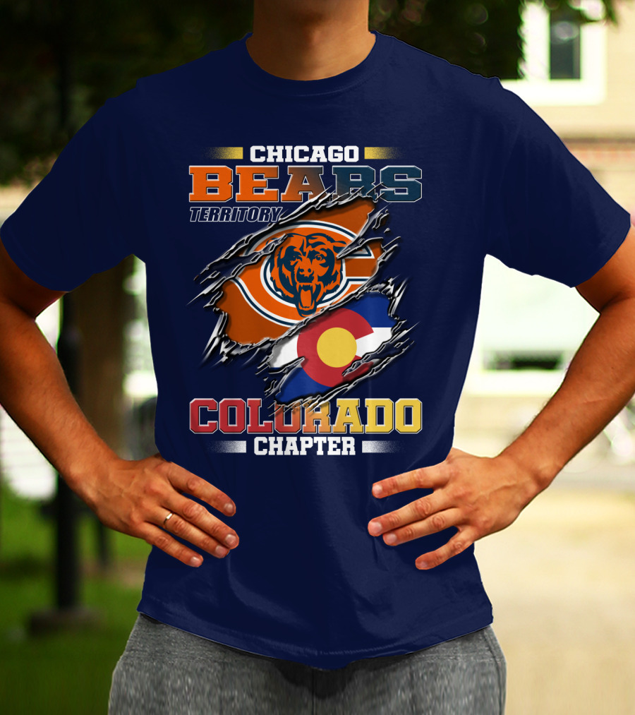 CHICAGO BEARS TERRITORY COLORADO CHAPTER T-Shirt