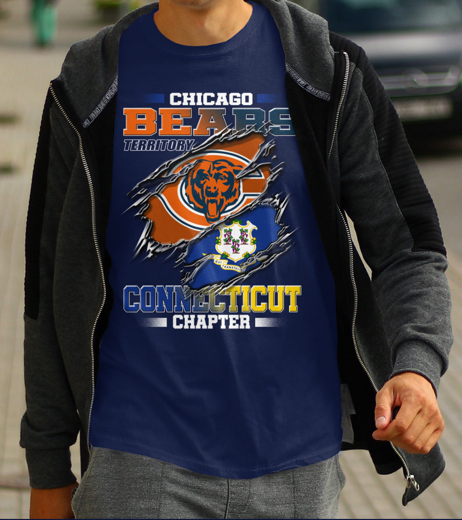 Chicago Bears Territory Connecticut Chapter T-Shirt