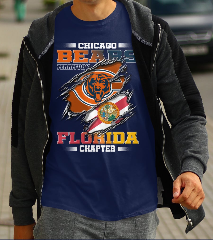 Chicago Bears Territory Florida Chapter T-Shirt