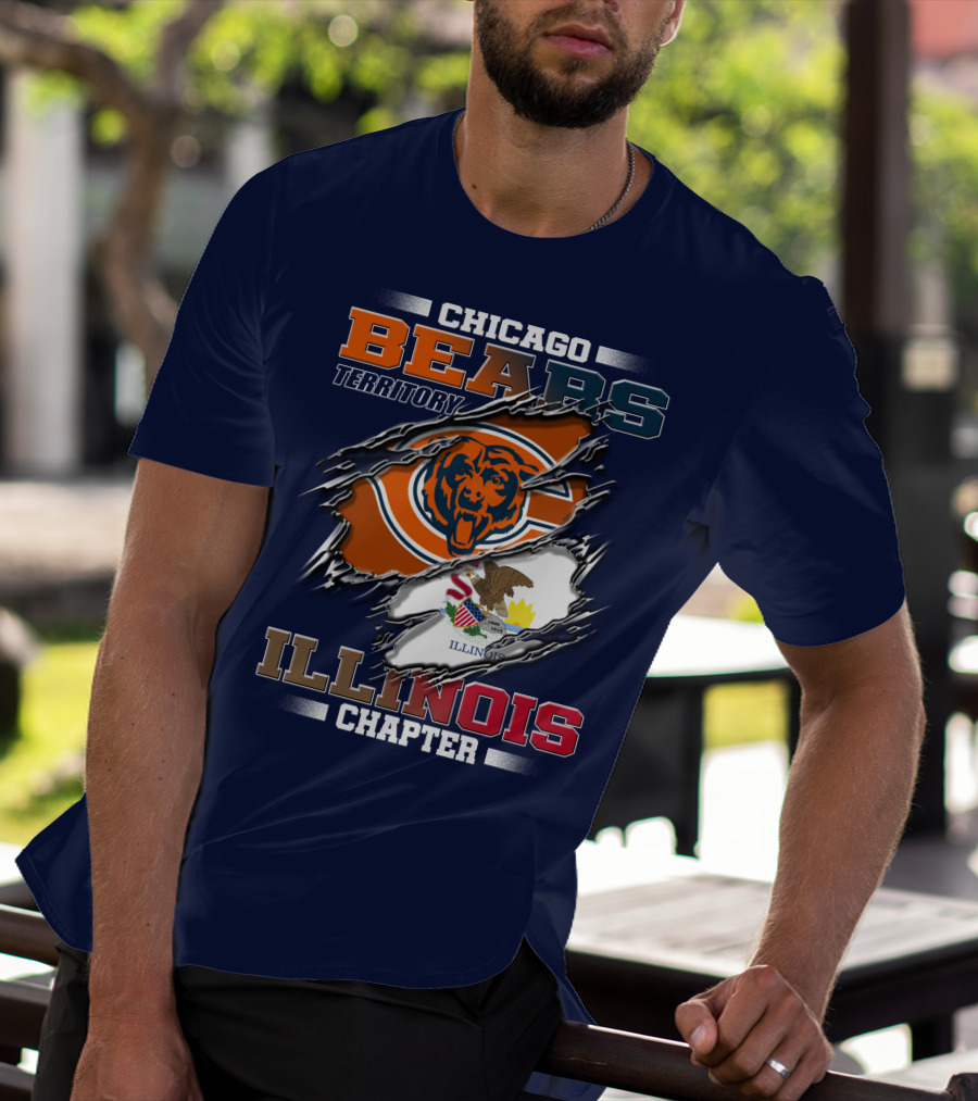 Chicago Bears Territory Illinois Chapter T-Shirt