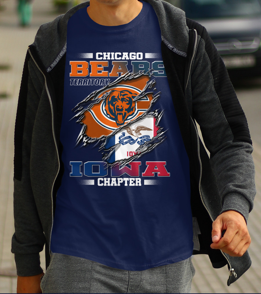 Chicago Bears Territory Iowa Chapter T-Shirt