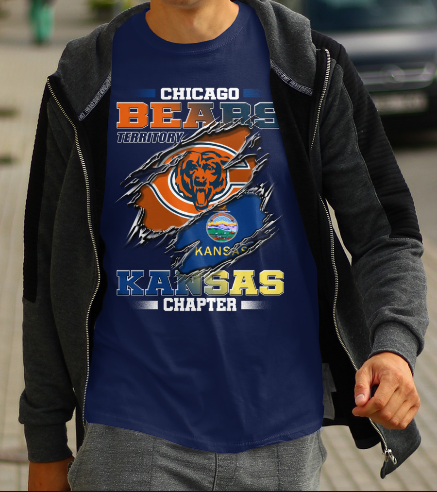 Chicago Bears Territory Kansas Chapter T-Shirt
