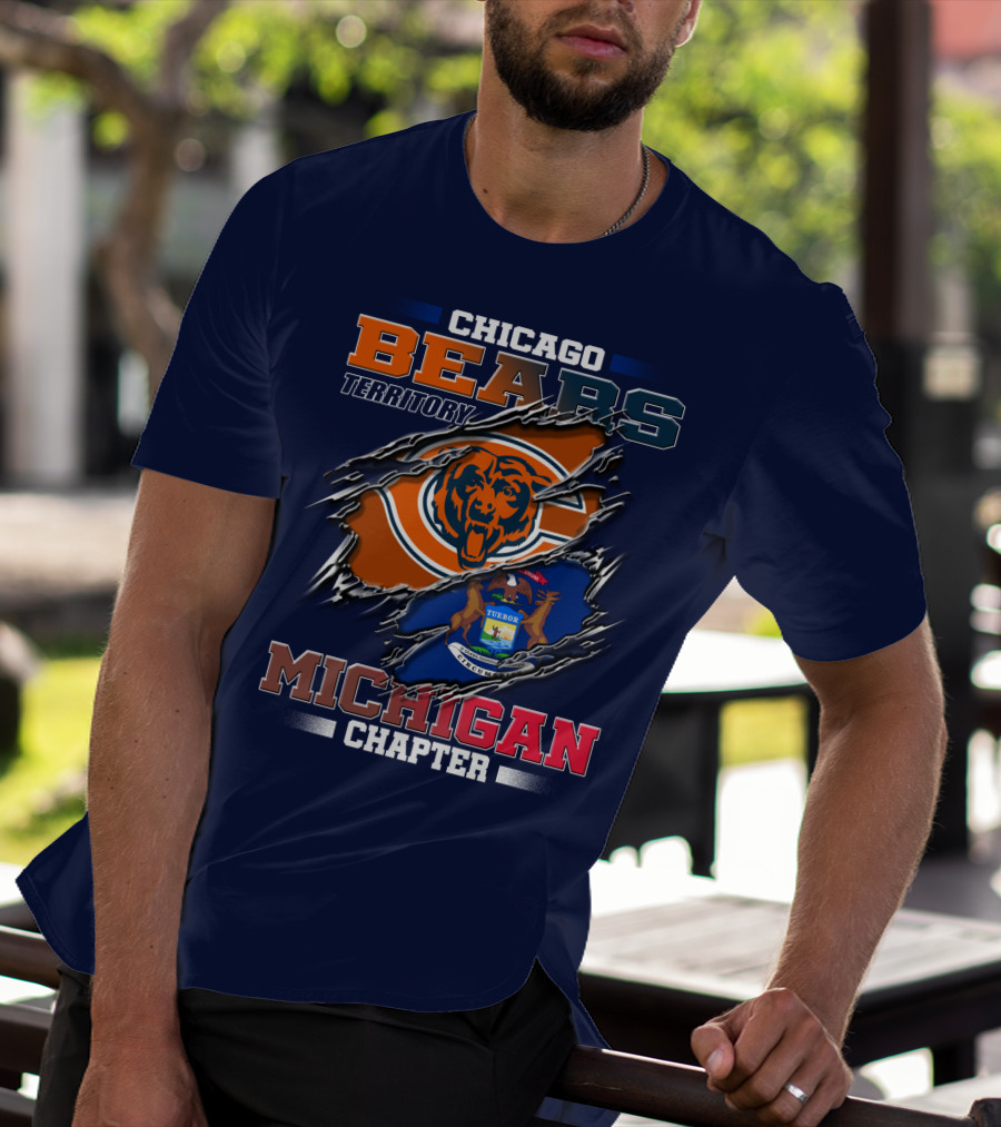 CHICAGO BEARS TERRITORY MICHIGAN CHAPTER T-Shirt