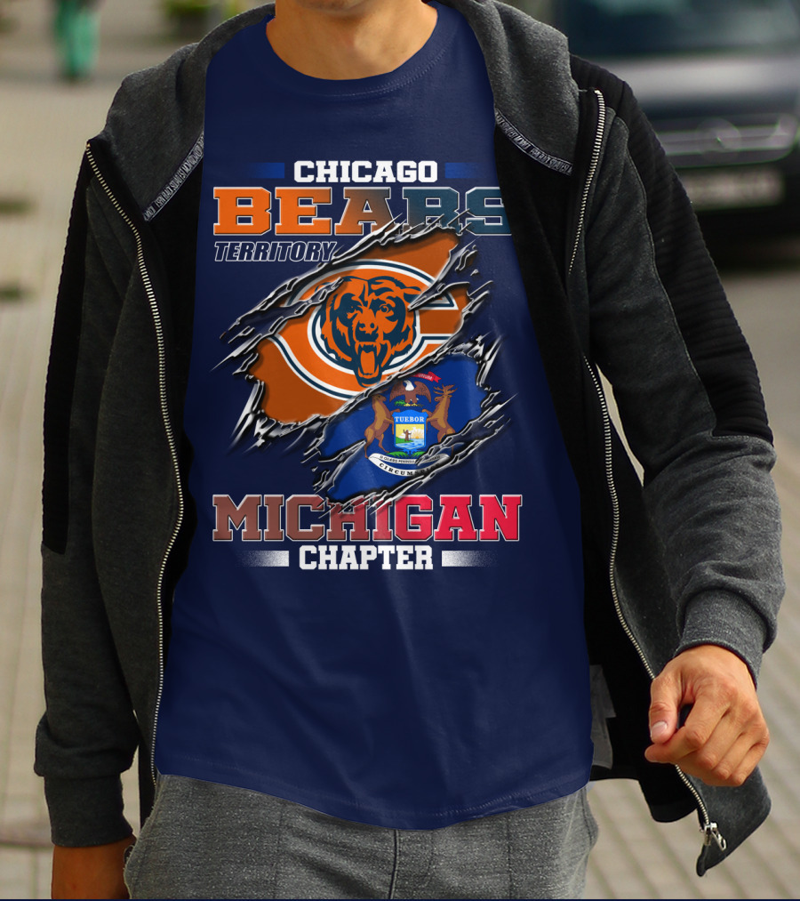 CHICAGO BEARS TERRITORY MICHIGAN CHAPTER T-Shirt