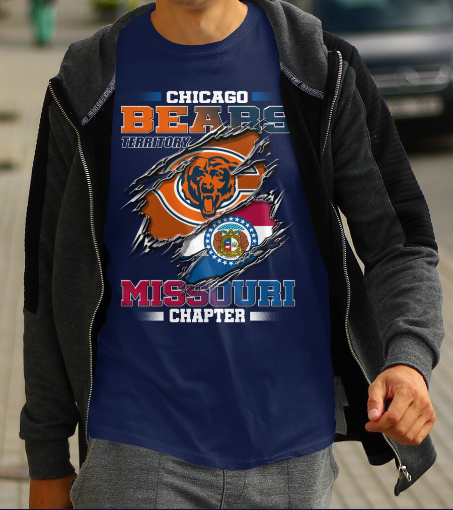 CHICAGO BEARS TERRITORY MISSOURI CHAPTER T-Shirt