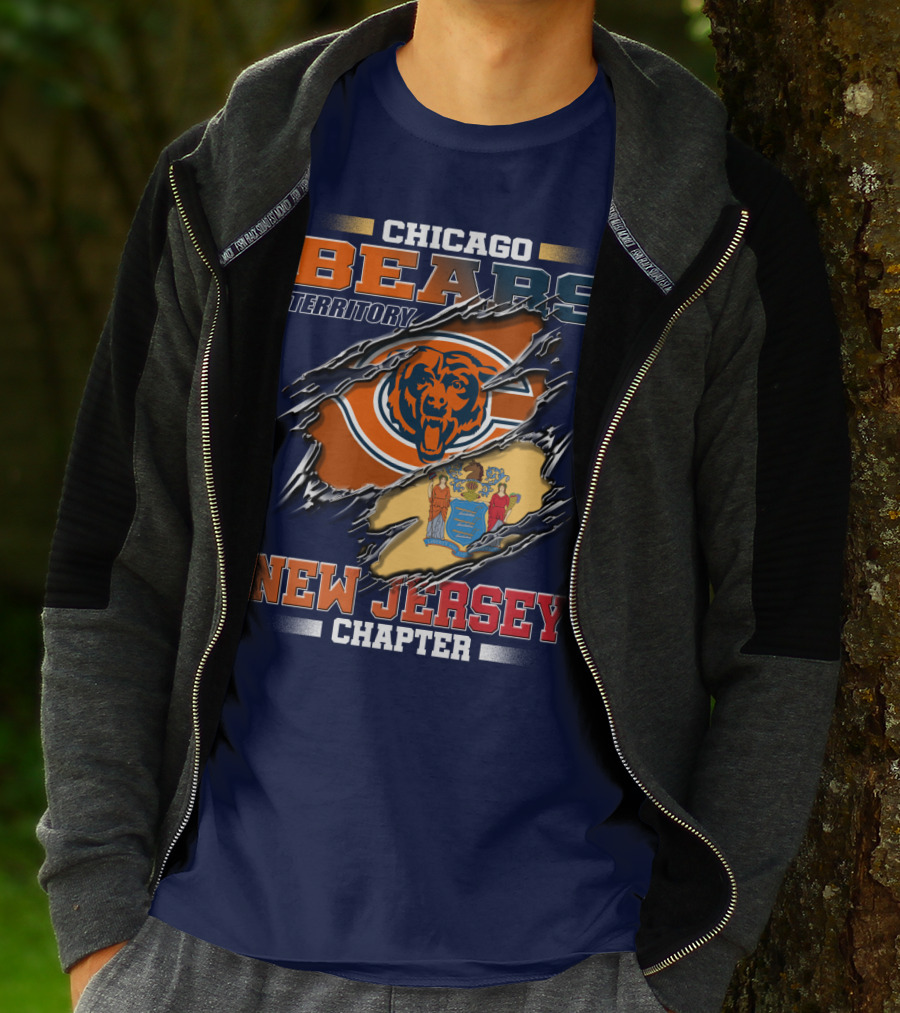 CHICAGO BEARS TERRITORY NEW JERSEY CHAPTER T-Shirt