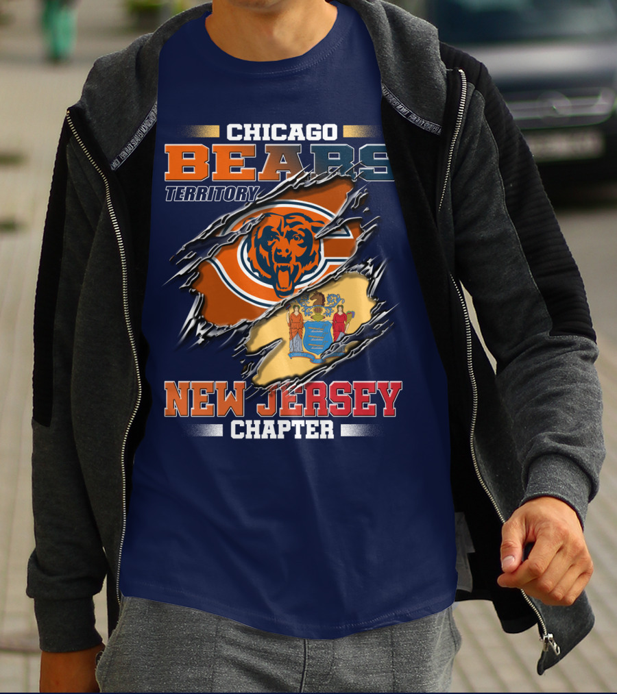CHICAGO BEARS TERRITORY NEW JERSEY CHAPTER T-Shirt