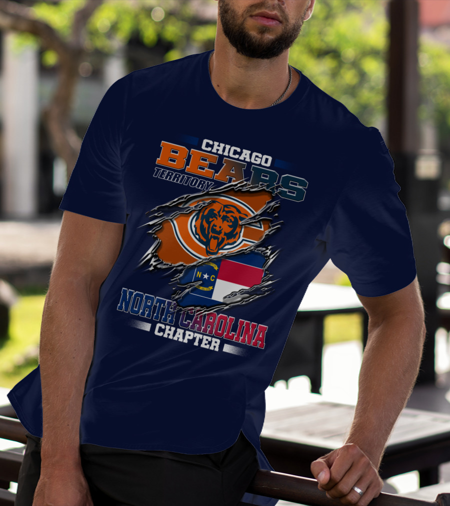 Chicago Bears Territory North Carolina Chapter T-Shirt