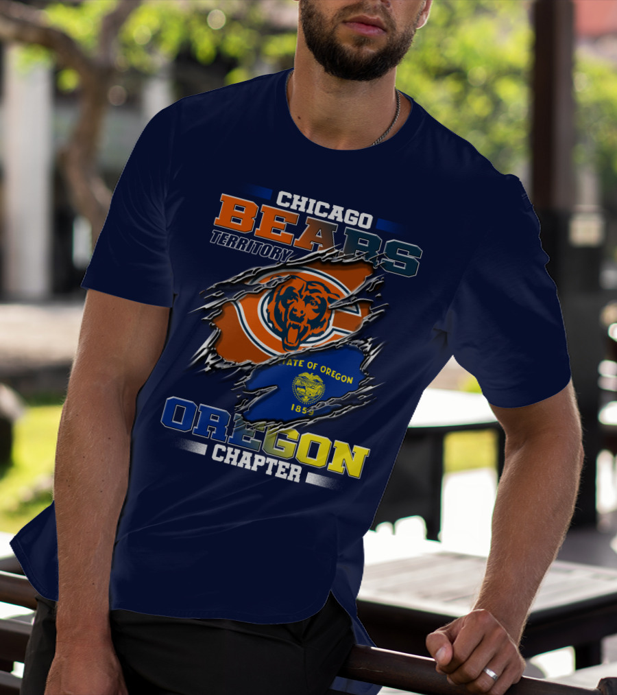 Chicago Bears Territory Oregon State Chapter 1859 T-Shirt