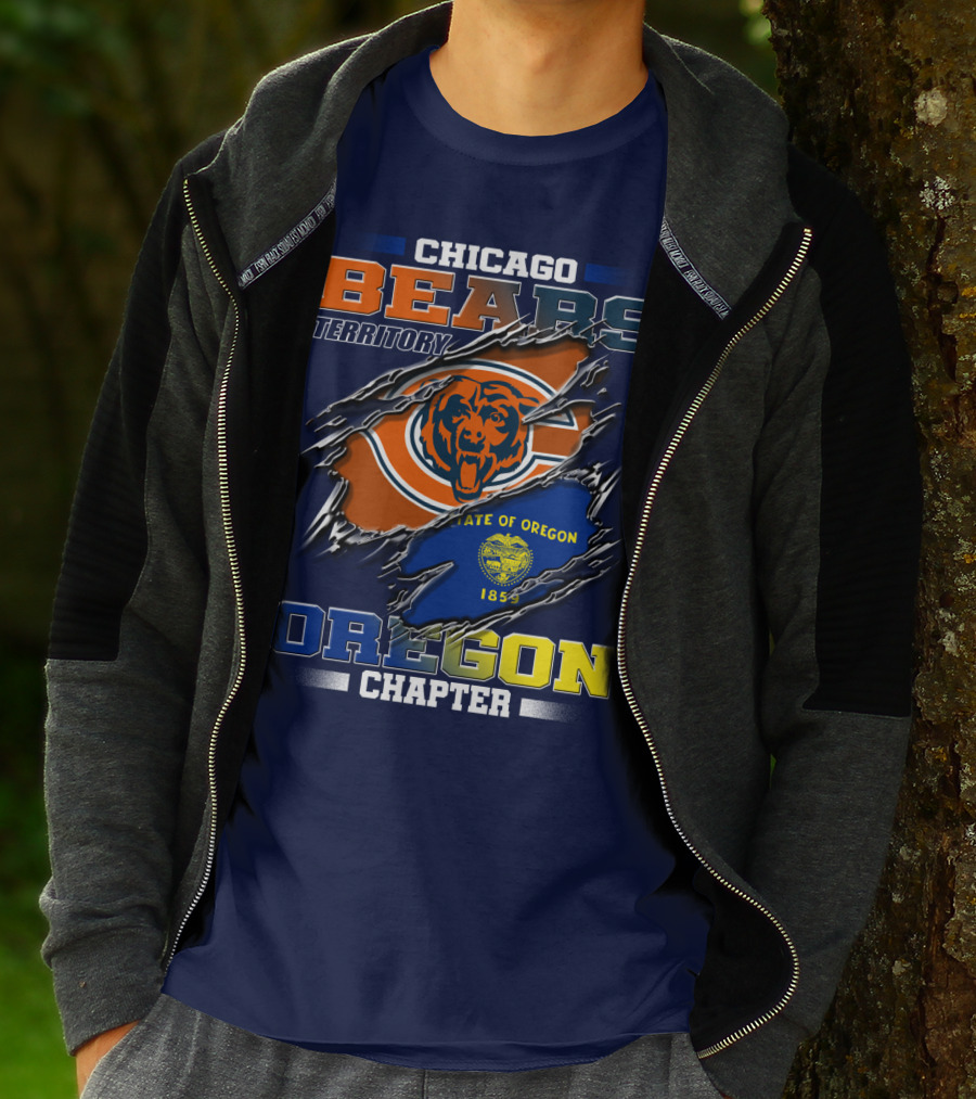 Chicago Bears Territory Oregon State Chapter 1859 T-Shirt