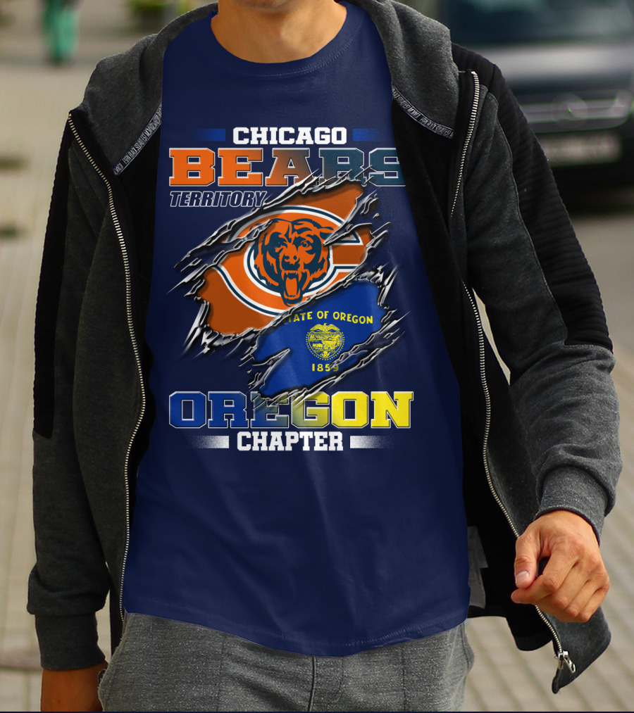 Chicago Bears Territory Oregon State Chapter 1859 T-Shirt