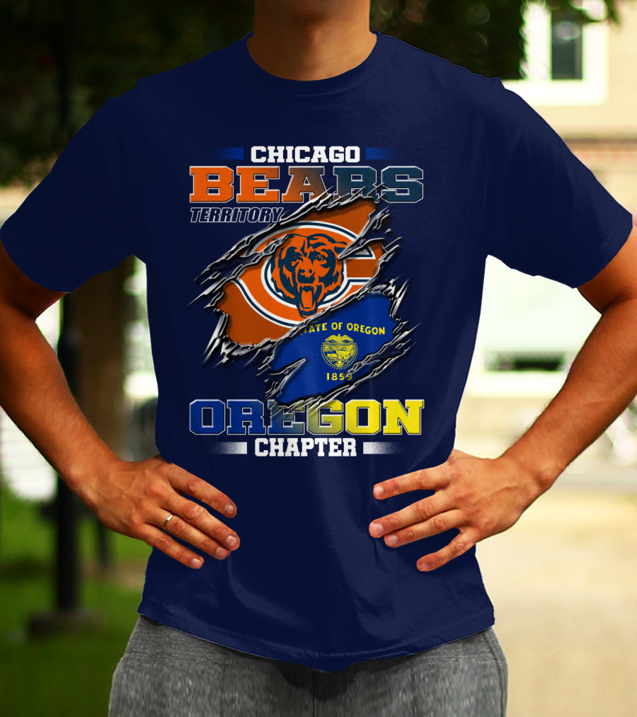 Chicago Bears Territory Oregon State Chapter 1859 T-Shirt