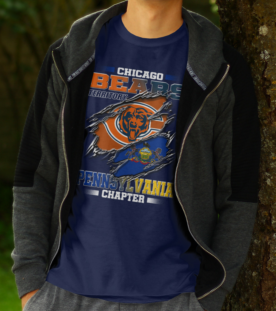 Chicago Bears Territory Pennsylvania Chapter T-Shirt