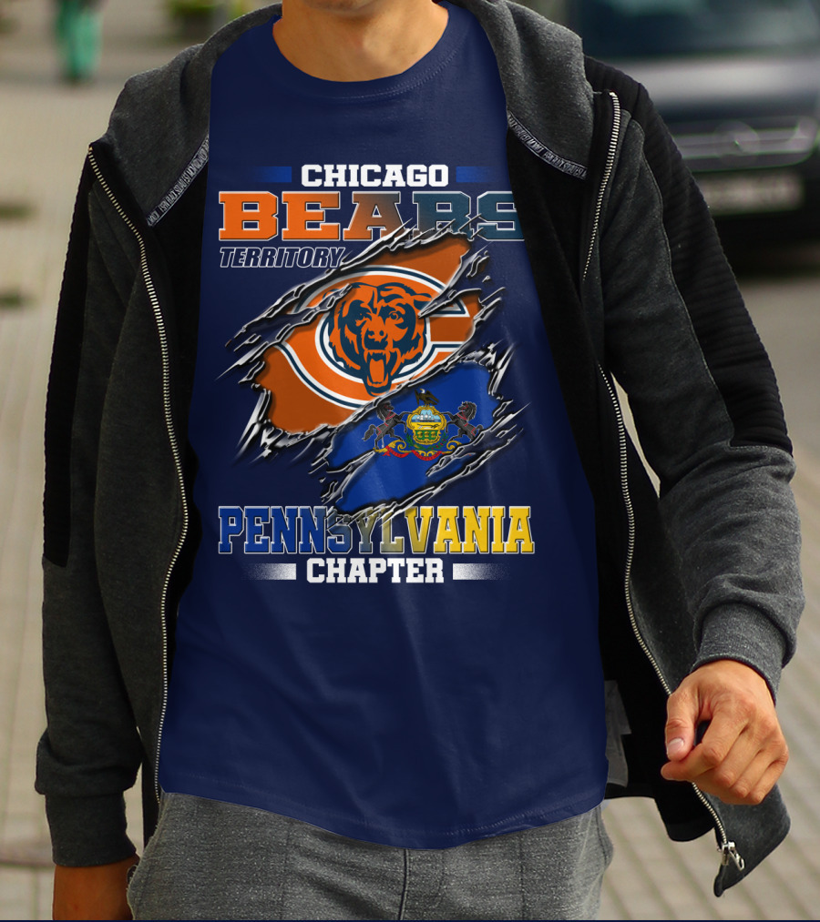 Chicago Bears Territory Pennsylvania Chapter T-Shirt