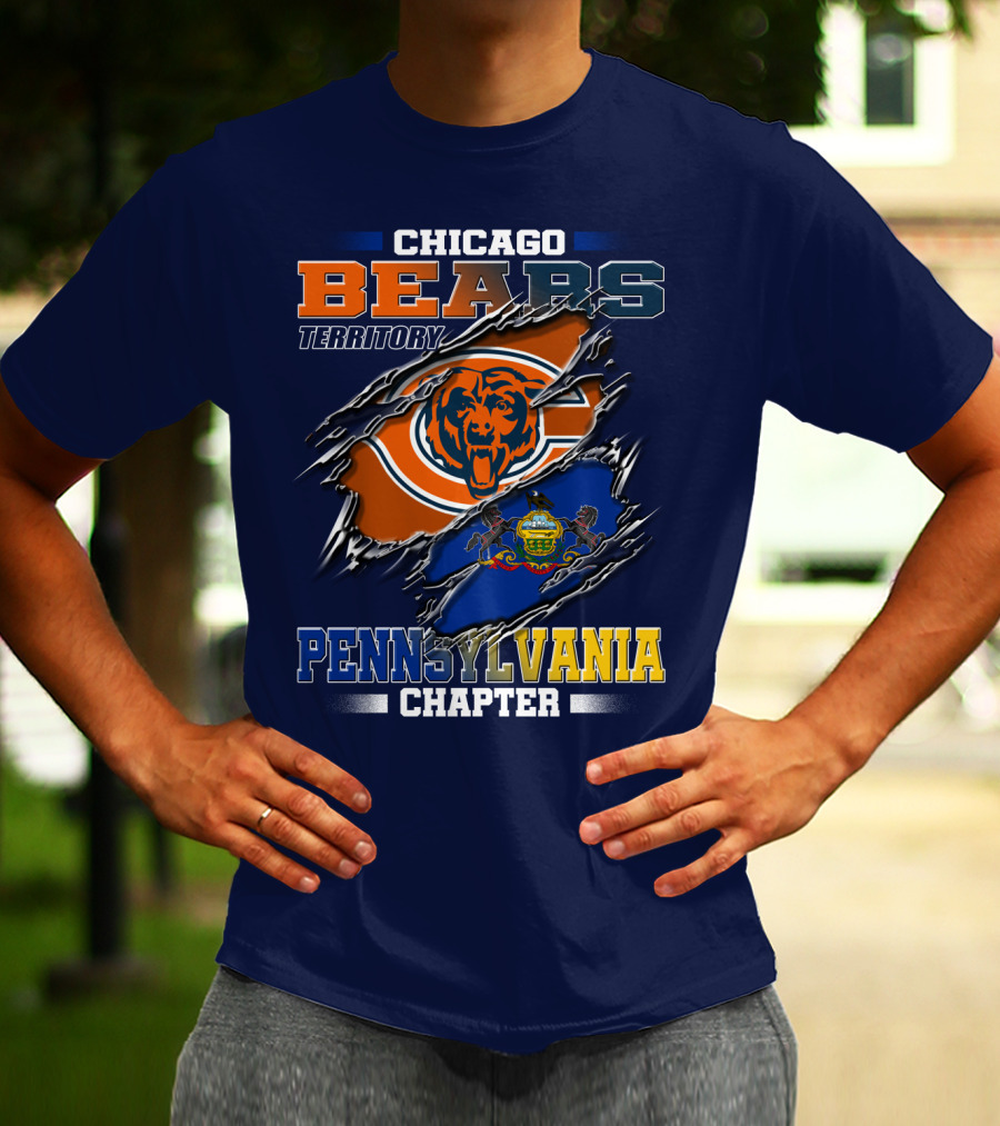 Chicago Bears Territory Pennsylvania Chapter T-Shirt