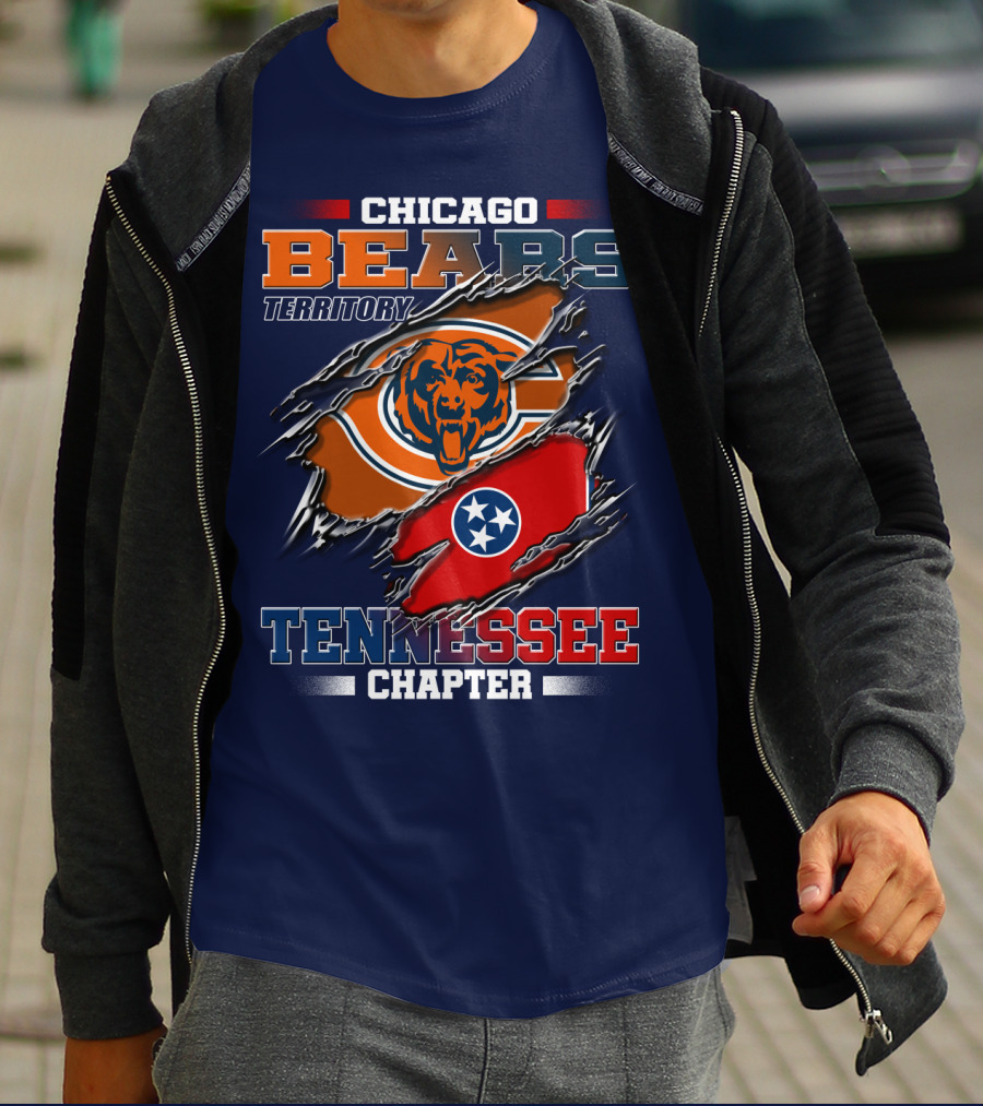 CHICAGO BEARS TERRITORY TENNESSEE CHAPTER T-Shirt
