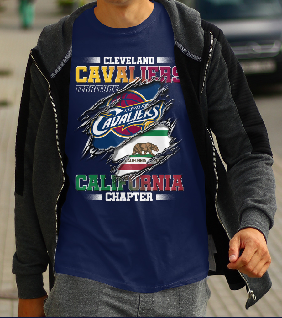 Cleveland Cavaliers Territory California Chapter T-Shirt