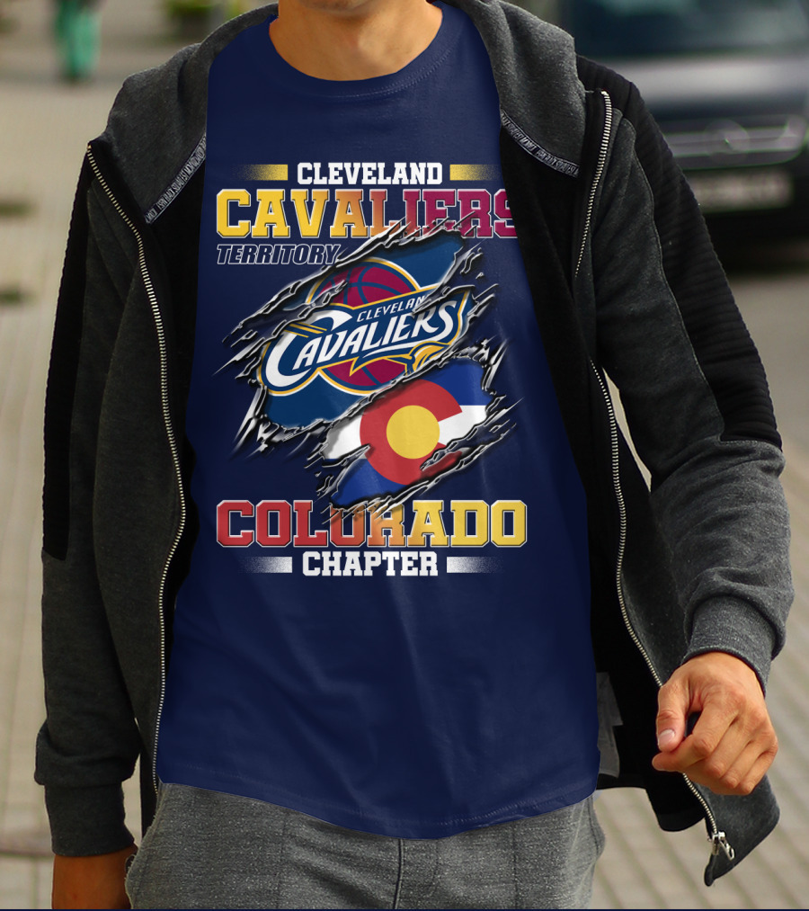 Cleveland Cavaliers Territory Colorado Chapter T-Shirt