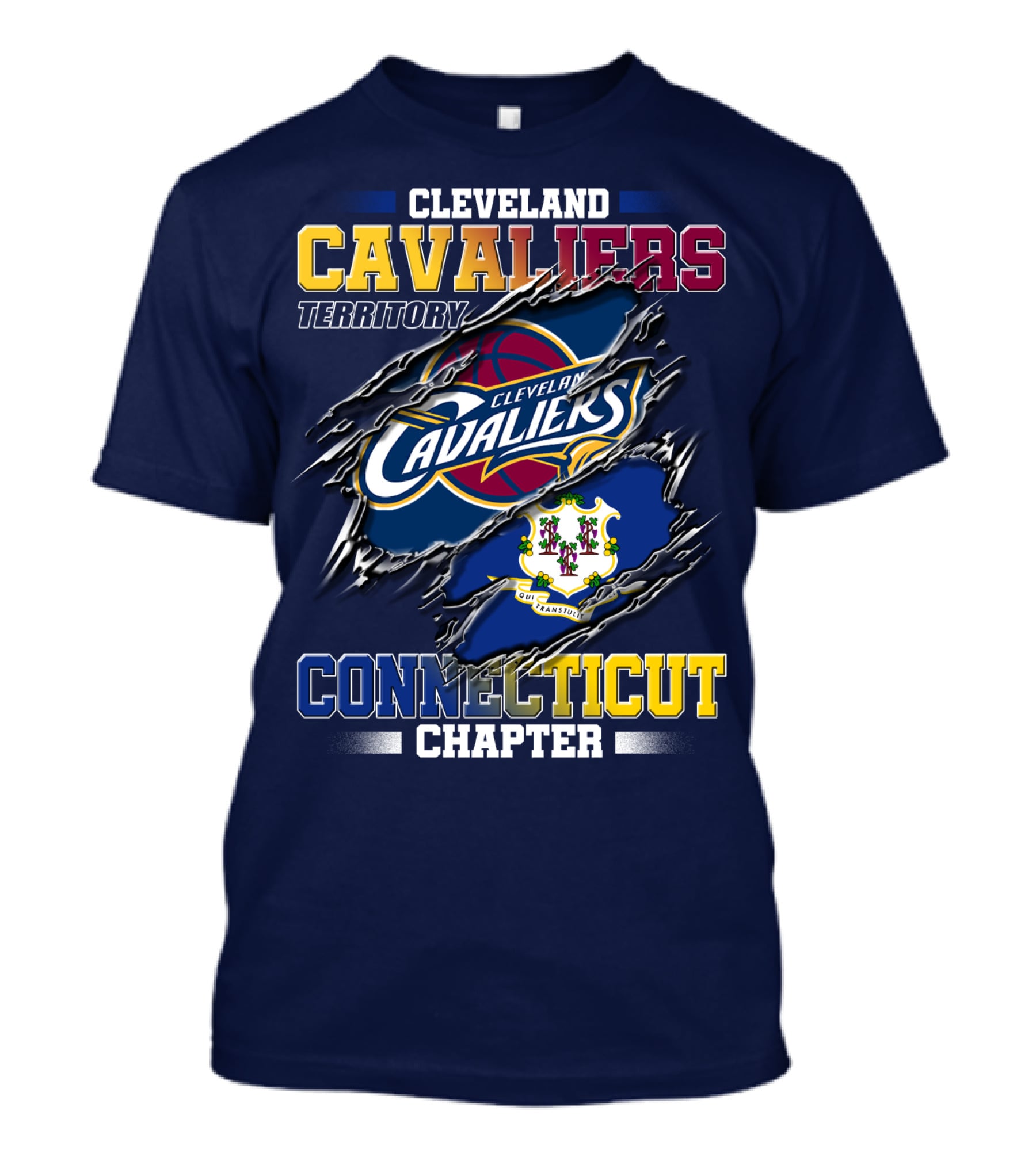 Cleveland Cavaliers Territory Connecticut Chapter T-Shirt