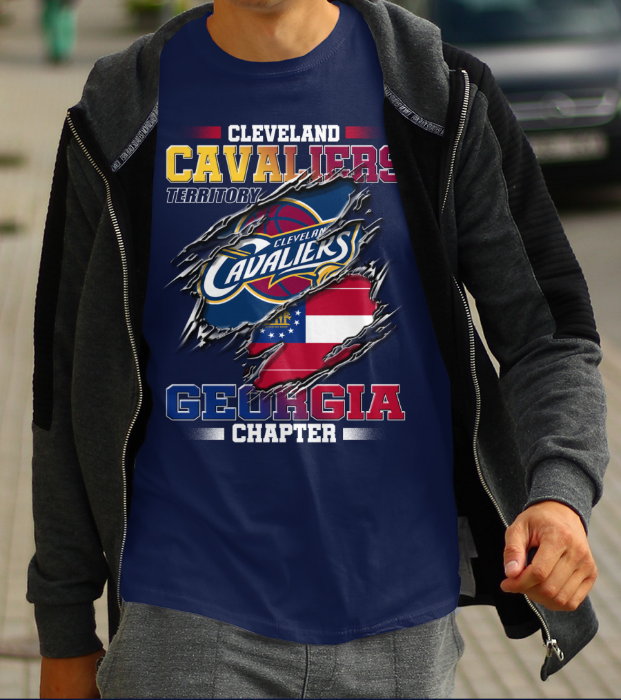 Cleveland Cavaliers Territory Georgia Chapter T-Shirt