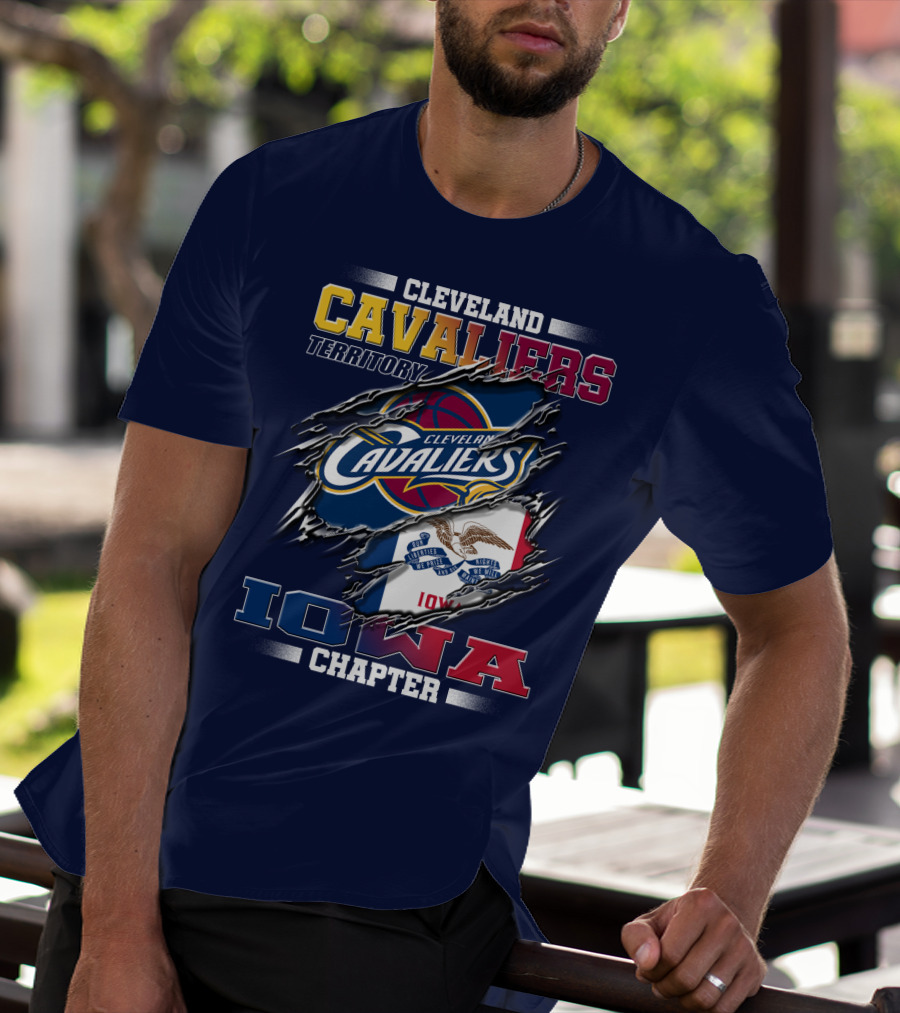 Cleveland Cavaliers Territory Iowa Chapter T-Shirt