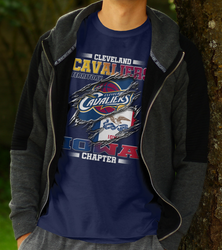 Cleveland Cavaliers Territory Iowa Chapter T-Shirt