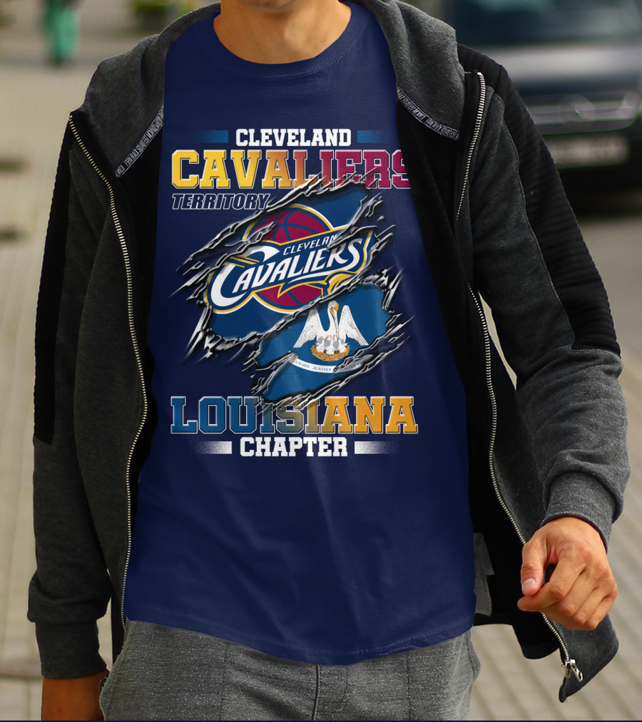 Cleveland Cavaliers Territory Louisiana Chapter T-Shirt