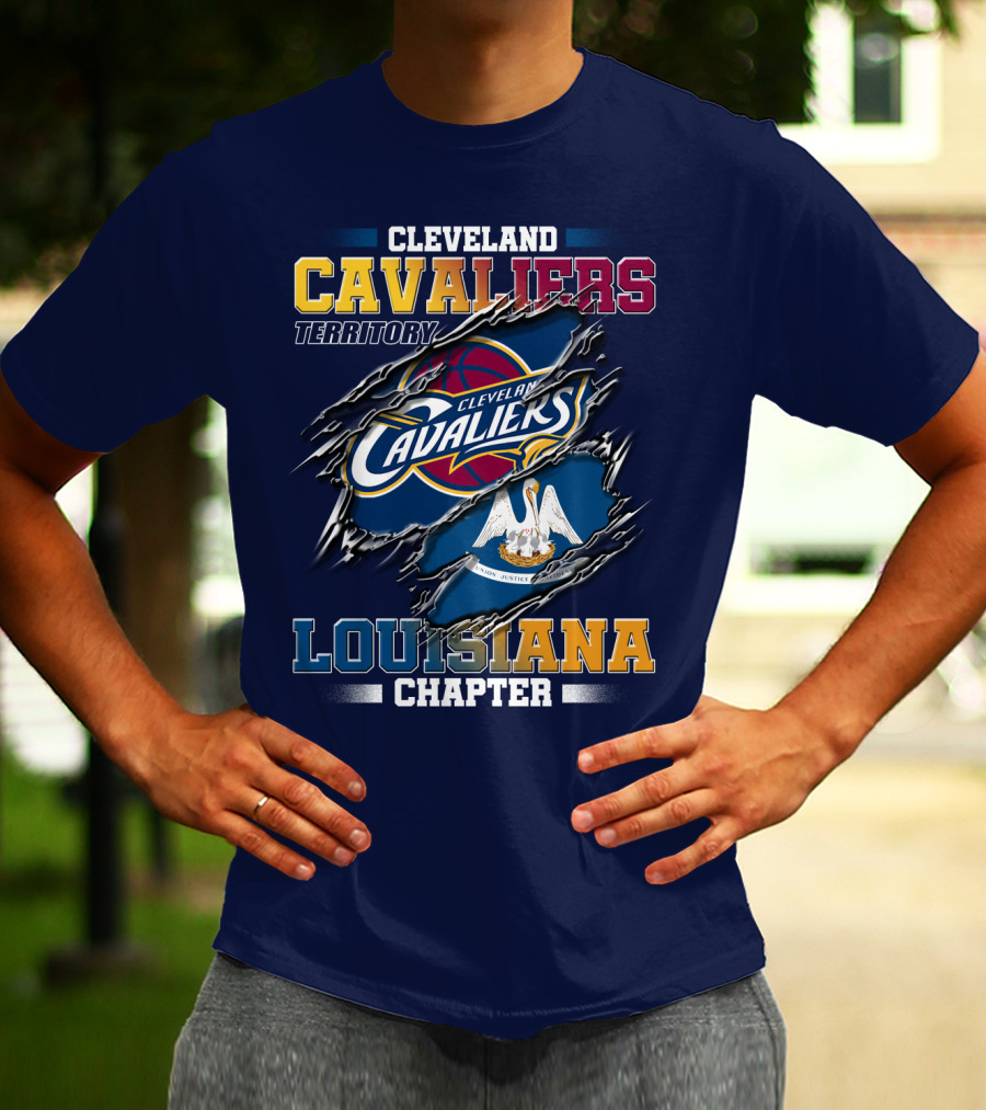 Cleveland Cavaliers Territory Louisiana Chapter T-Shirt