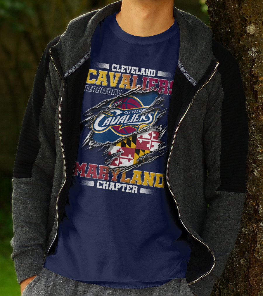 Cleveland Cavaliers Territory Maryland Chapter T-Shirt